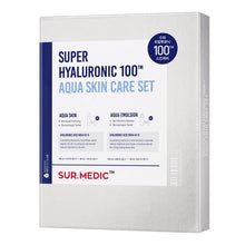 Load image into Gallery viewer, Surmedic Super Hyaluronic 100TM Aqua Skin Care Set