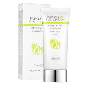 Papaya-D Sun Cream SPF38 PA+++ 50g - SevenBlossoms