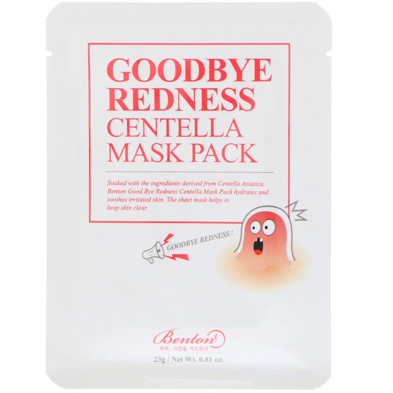 Goodbye Redness Centella Mask Pack 1pc - SevenBlossoms