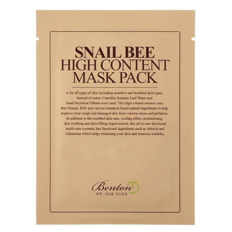 Snail Bee High Content Mask Pack - SevenBlossoms