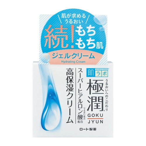 Hada Labo Goku-Jyun Super Hyaluronic Moisturizing Cream seven blossoms