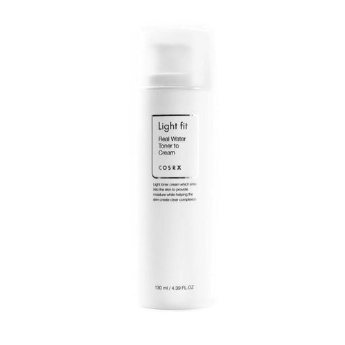 Light Fit Real Water Toner to Cream 130ml - SevenBlossoms