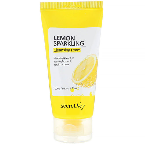 Lemon Sparkling Cleansing Foam 120g - SevenBlossoms