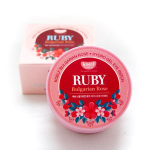 koelf Ruby & Bulgarian Rose Hydrogel Eye Patch 60pcs