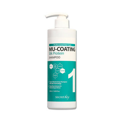 Mu-Coating Silk Protein Shampoo 500ml